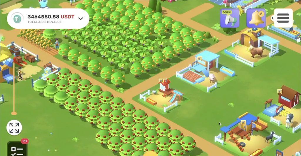 CropBytes crafting and asset management