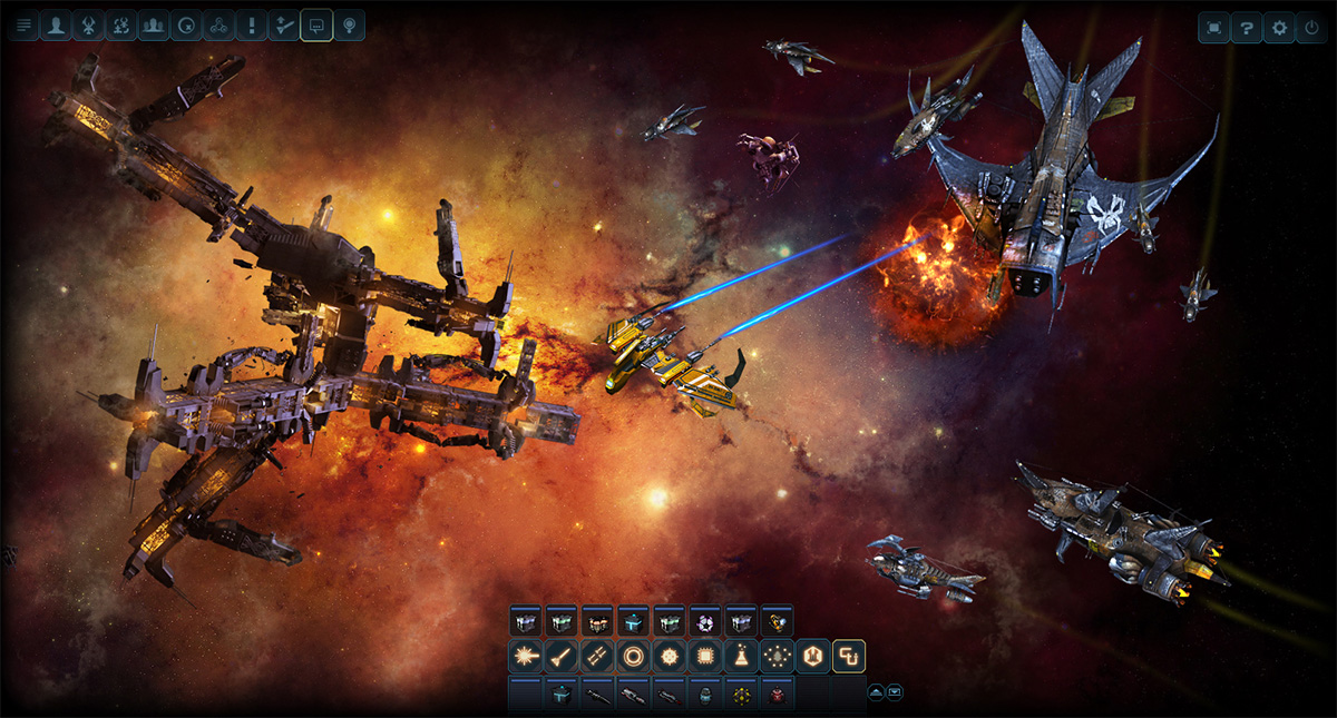 DarkOrbit: Reloaded space battles